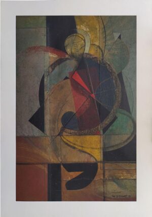 Alex Berdysheff - "The Walls of the Maze. Dark Figure"