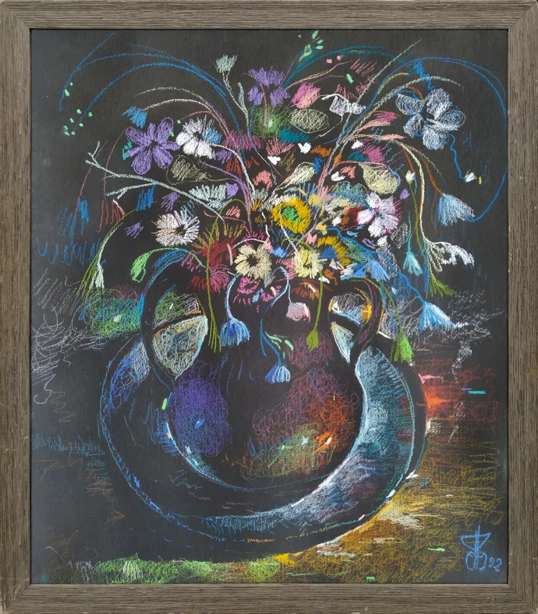 Omar Durmishidze – “Still life with Flowers”