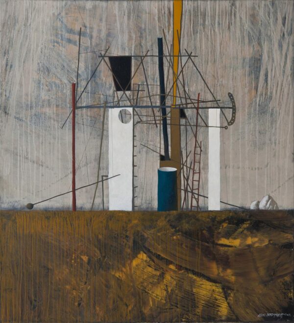 Alex Berdysheff - 'Casa II' Oil on canvas, 120 x 110 cm. 2013