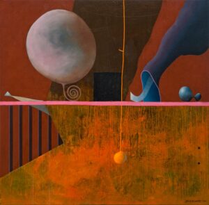 Alex Berdysheff - 'Enigma II', 120 x 110 cm. 2014