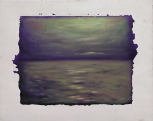Andria Dolidze - 'The Sea' 57×70 cm. Acrylic on canvas